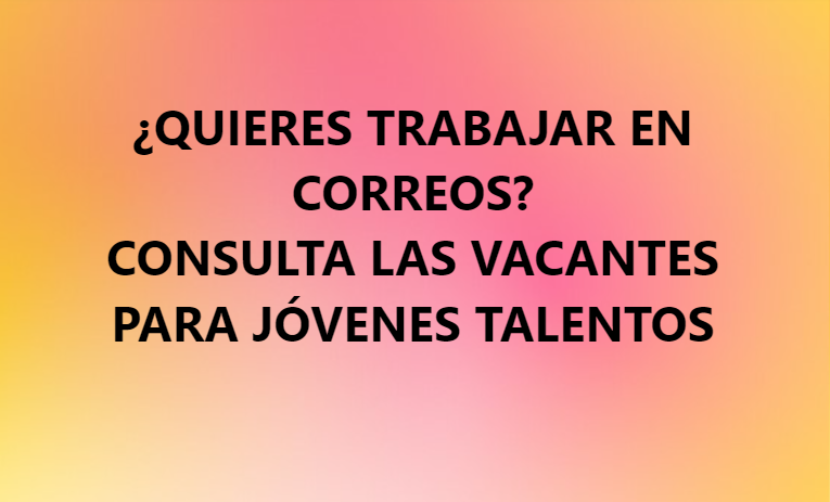 AlertasdeEmpleo's tweet photo. ¿Te gustaría realizar prácticas en Correos? - Mira el coment https://t.co/ynveldfqay