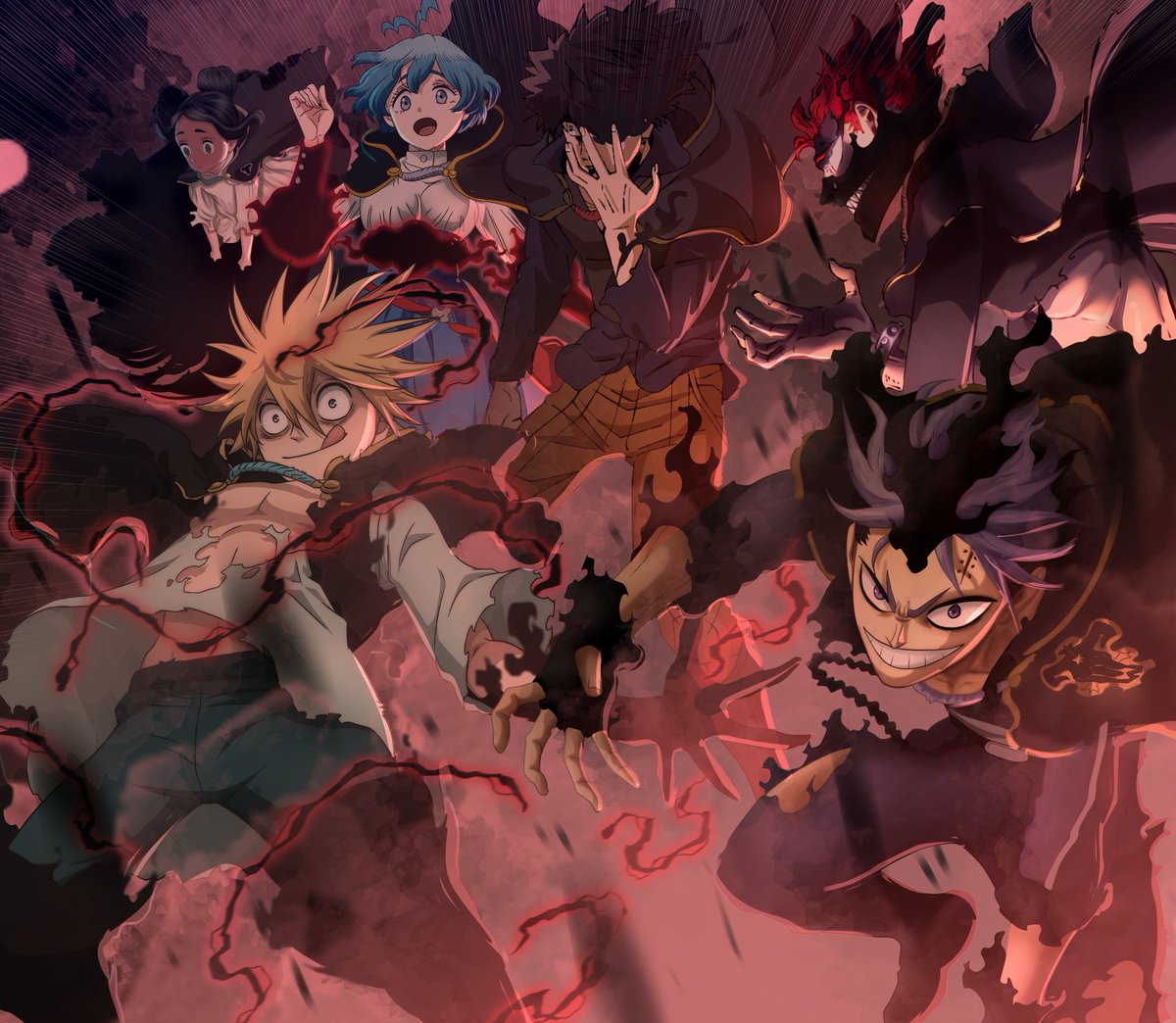 Download Asta Black Clover 4k Demon Liebe Shift Wallpaper