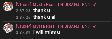 yinyangmidnight's tweet photo. mysta's last stream chats 🥺🧡

#GOODBYEMYSTA https://t.co/rLJikVp47f