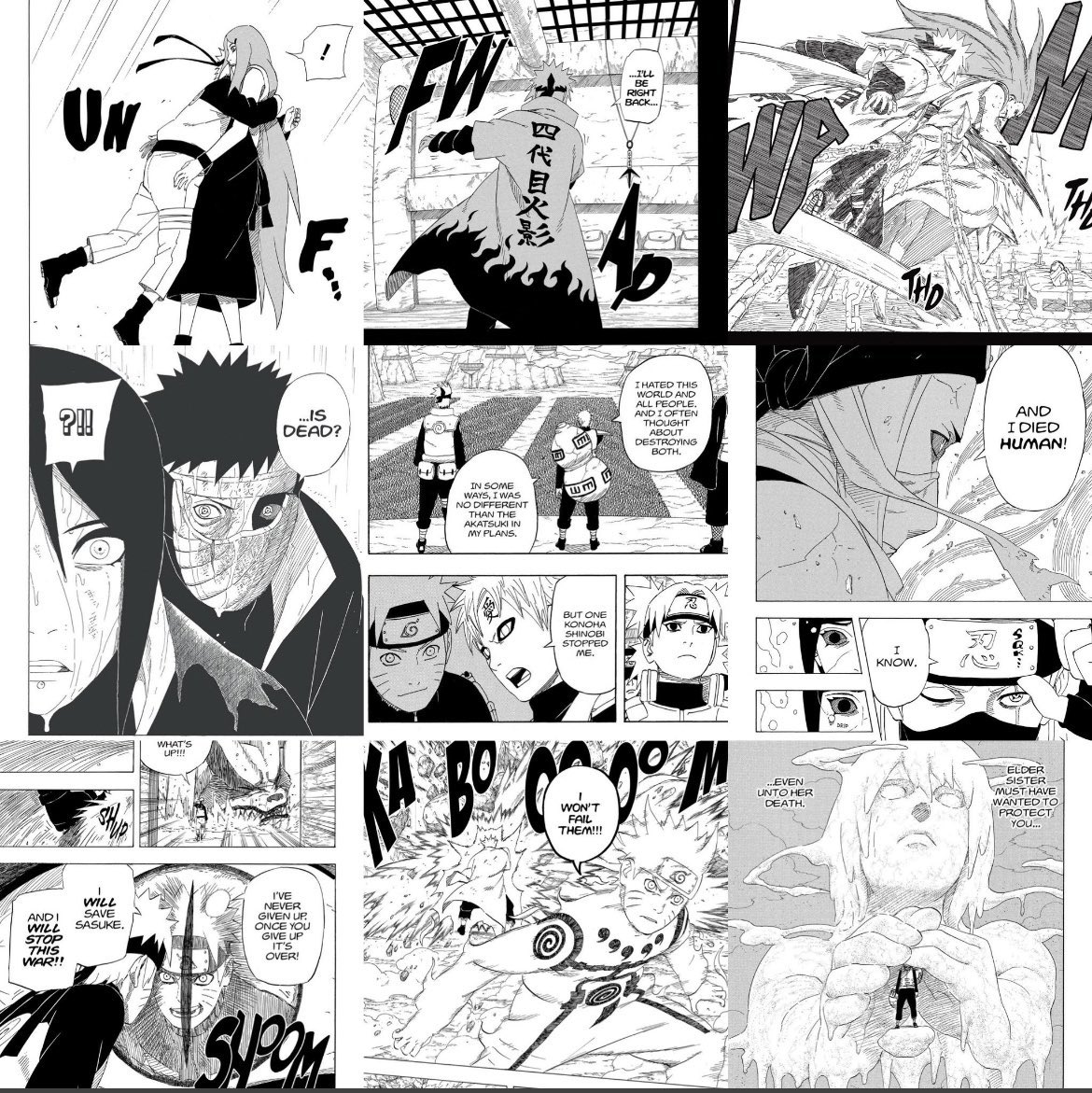 “NaRuTo fELl oFf AfteR tHe PaIn aRc” 

Naruto after the pain arc: