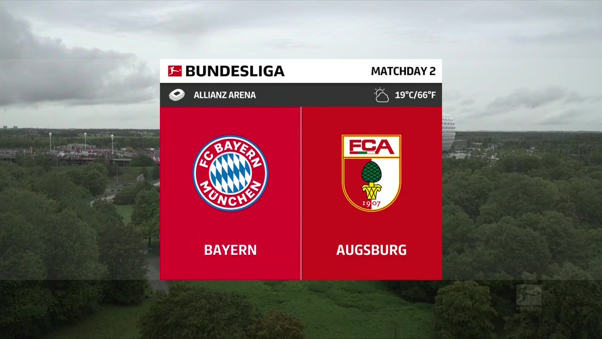 Full Match: Bayern Munich vs Augsburg