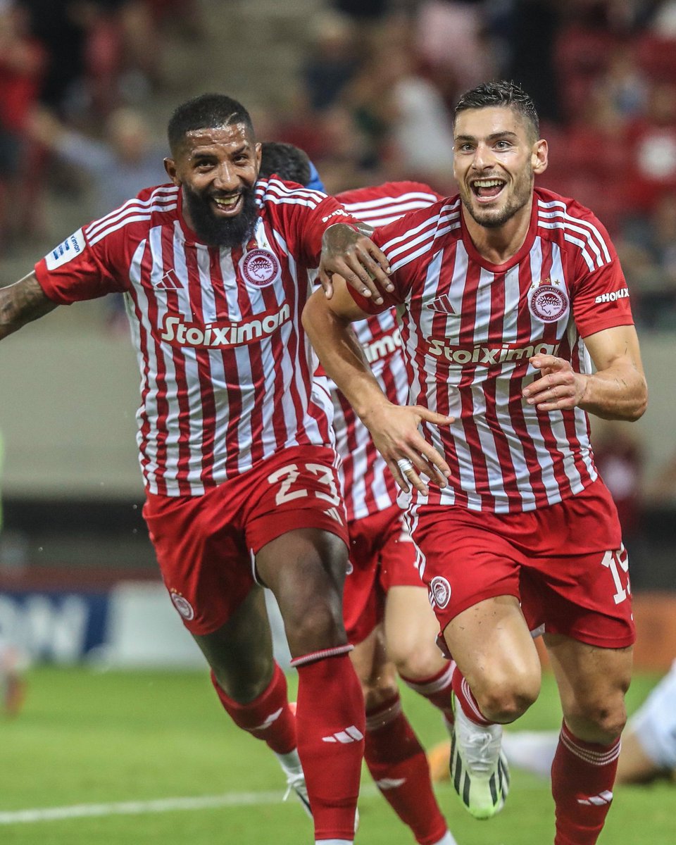 FT: Olympiakos 4-0 Atromitos

Thrylos cruise to victory over Atromitos thanks to a brace from Masouras & one each from Camara & Quini.

#OLYATR #SLGR