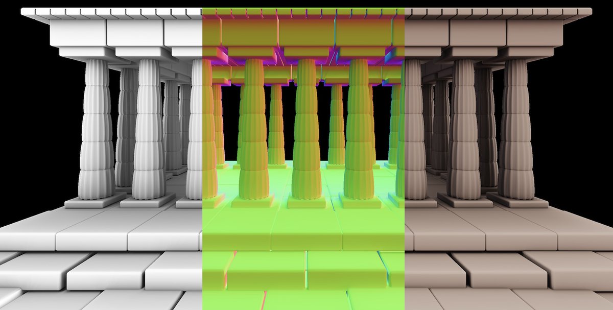 Bent Normals for Signed Distance Field
shadertoy.com/view/dtsfzS