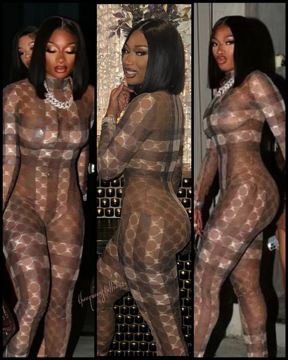 queen_stallion1's tweet image. Megan Thee Stallion🖤🖤