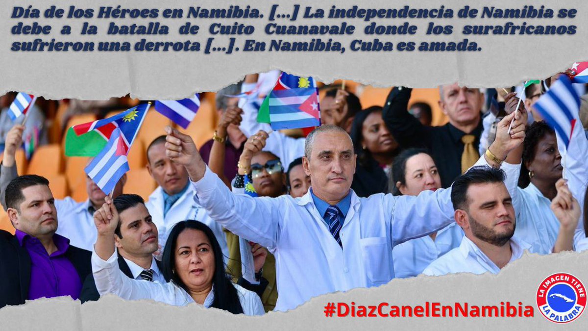 #DiazCanelEnNamibia