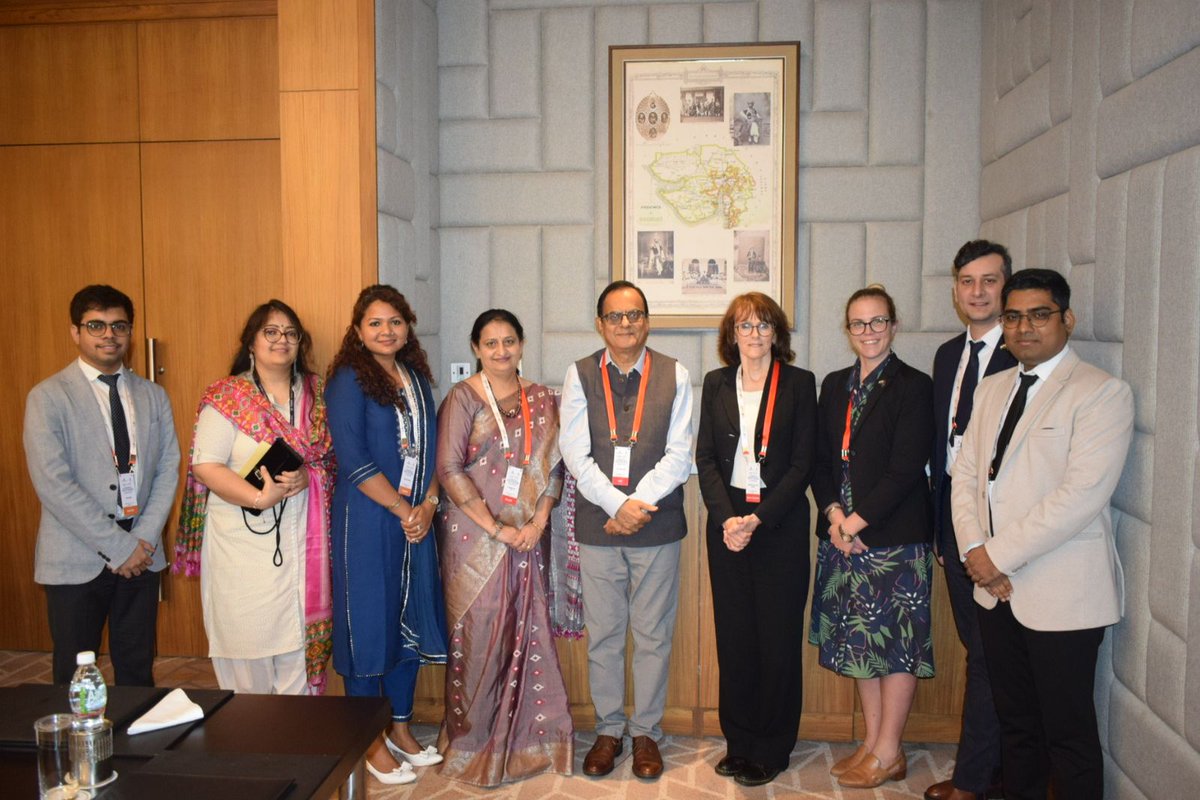 India - Australia bilateral meeting took place in Gandhinagar, on the sidelines of the second meeting of G20-CSAR. The delegations discussed key shared priorities for the two countries.  

<a href="/PMOIndia/">PMO India</a> <a href="/DrCathyFoley/">Cathy Foley</a> <a href="/AjaySoodIISc/">Ajay Sood</a> <a href="/g20org/">G20 South Africa</a> <a href="/PrinSciAdvOff/">Office of Principal Scientific Adviser to the GoI</a> <a href="/PIBAhmedabad/">PIB in Gujarat 🇮🇳</a> <a href="/InfoGujcost/">Gujarat Council on Science & Technology 🇮🇳</a>