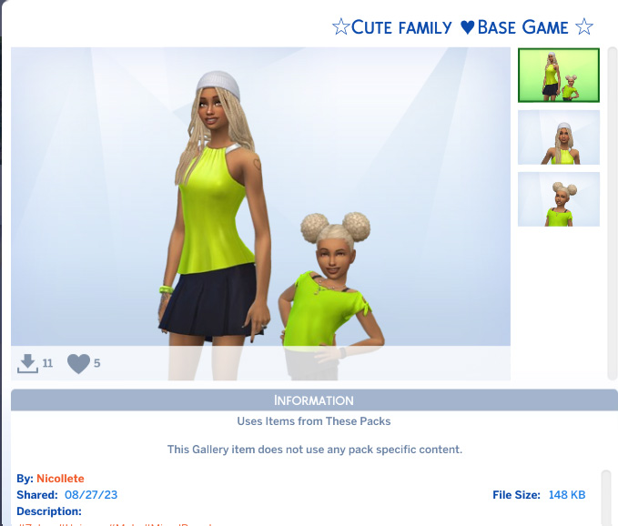 tomi1sh's tweet photo. nominations #Maxisfav
Cute Audrey ♥ TEEN #KittySnowball
☆Cute family ♥Base Game ☆ #Nicollete
Sweet Dalycha nocc #12mich06
Space family (noCC) #Yagatha
#TheSims4 #Sims4
https://t.co/56HO7wAySs
https://t.co/LQ6zjD5ZKj
https://t.co/Np442buQHI
https://t.co/U0pRukCeig https://t.co/DuMSUu83Ah