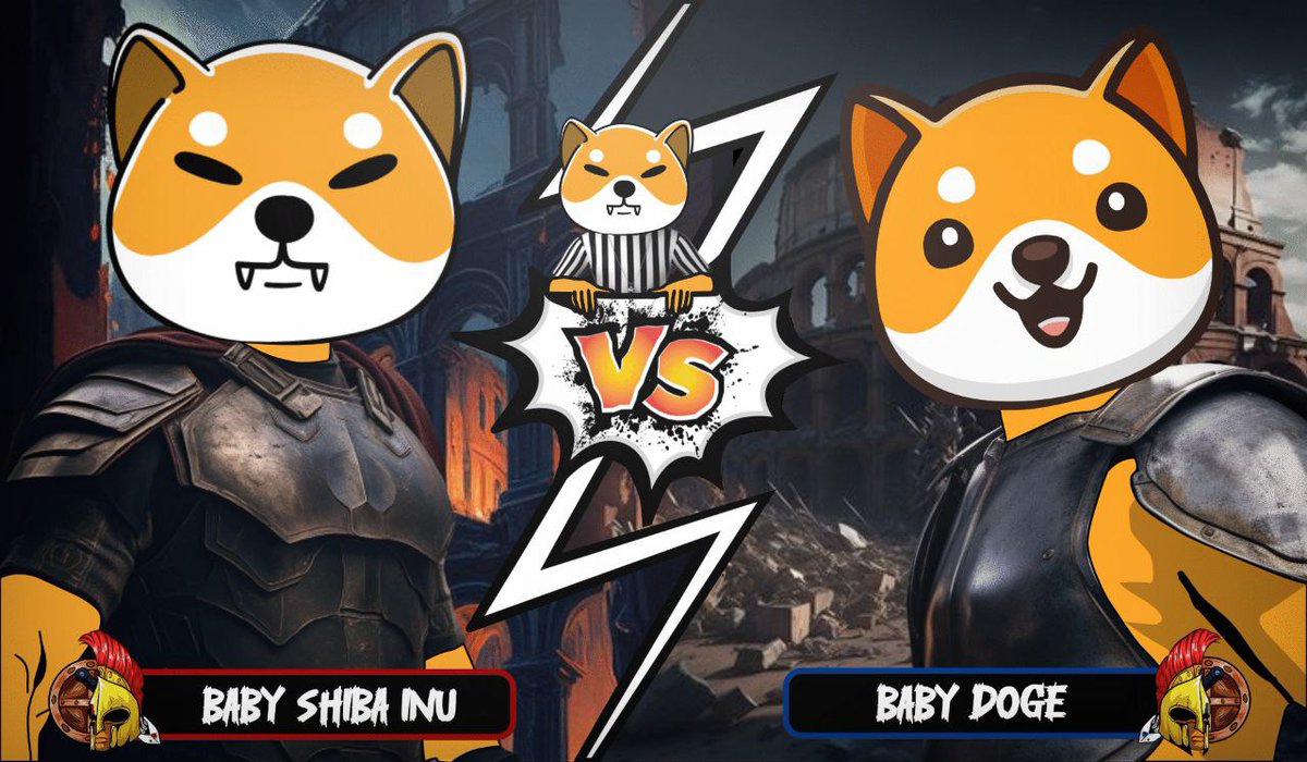 The epic battle between #babyshib and #babydoge can only be resolved in one way: with the ultimate victory of the true heir of $SHIB.

What you've seen so far is just a warm-up. The future holds many surprises for the #babyshibarmy...

#SHIBAINU #ETH