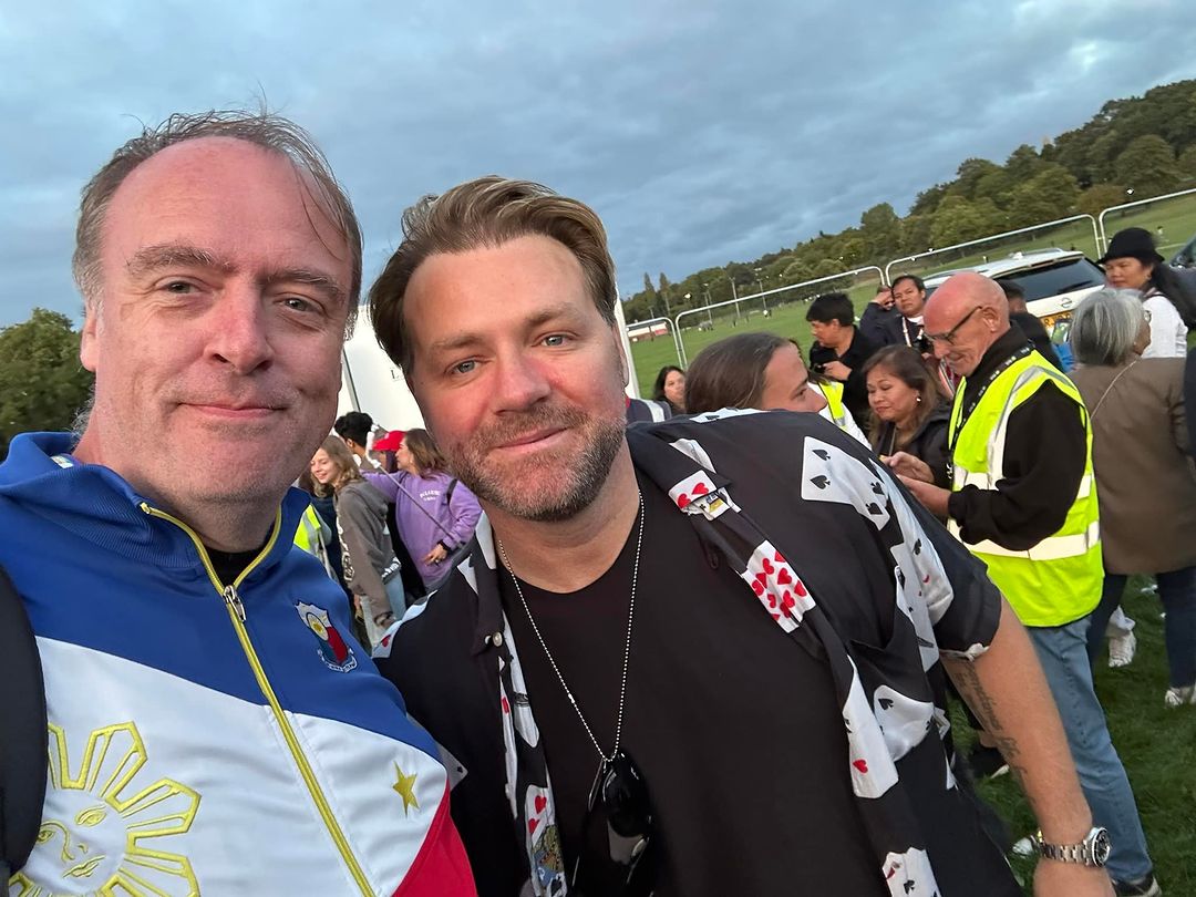 brian_troopers's tweet photo. Thanks @boyzlifeOFCL @BrianMcFadden @officialkeith for your love of the Philippines and Filipinos. Appreciated. #filbrit  #Boyzlife 
27th August 2023. 
📷: ©️ Malcolm Conlan Instagram https://t.co/tGfmFZFXFN