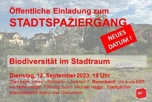 Für einen interessanten #Stadtspaziergang muss nicht unbedingt die Sonne scheinen, aber in Strömen regnen sollte es dennoch nicht. Wir haben darum entschieden, den Spaziergang zu verschieben auf den 12. September - gleiche Zeit gleicher Ort… #Rorschach