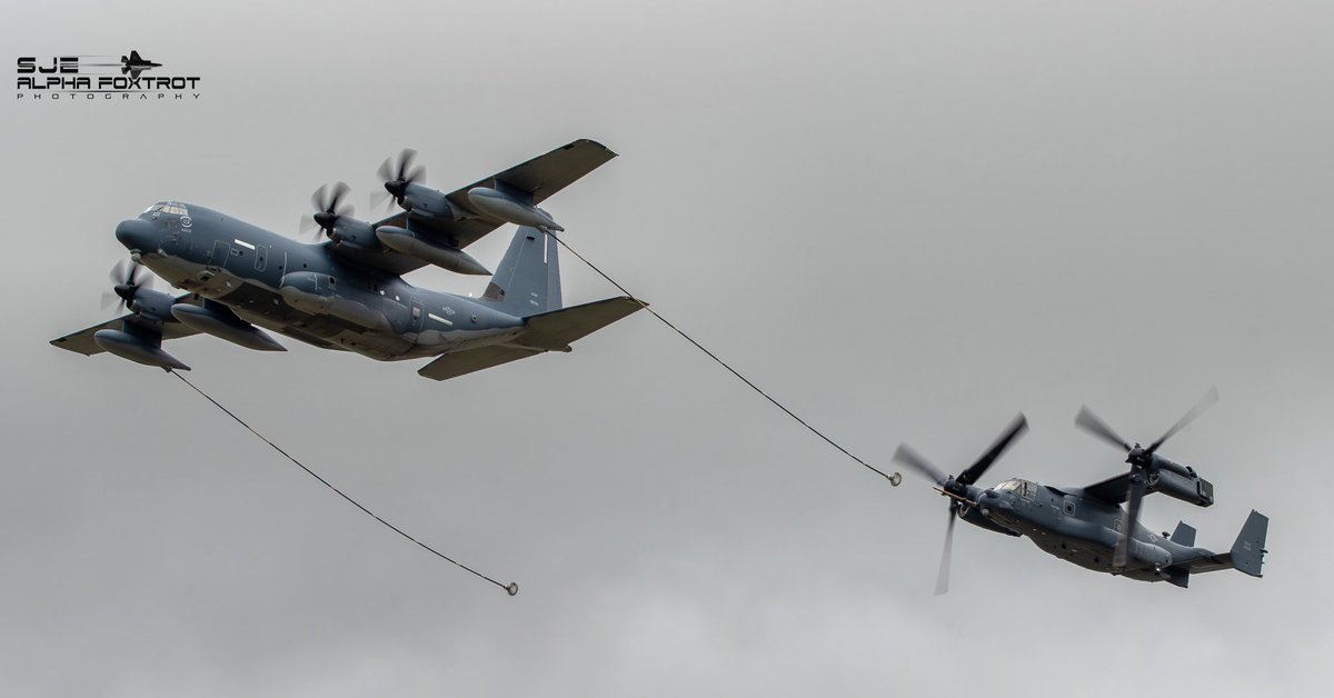 MC-130j Commando ii / CV-22B Osprey A2AR demo at RIAT 23”
@usairforce @352SOW @LockheedMartin @Boeing @RAFMildenhall @airtattoo @scan_sky @UKNikon #ukairshows #RIAT23 #aviationlovers #aviationphotography
#Nikon #AvGeek