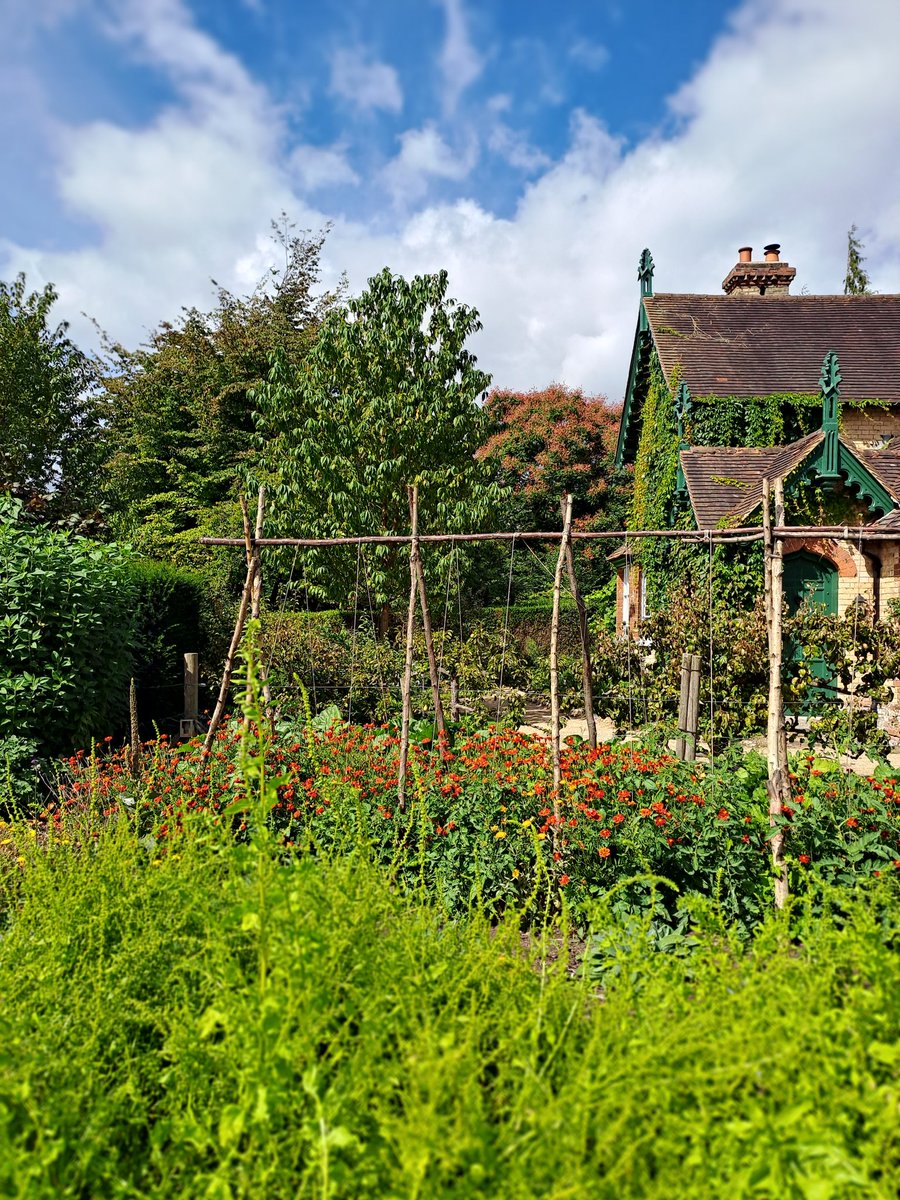 HilarySJarvis's tweet photo. Joined a brilliant Garden tour @PolesdenLaceyNT today. The 'productive' areas are looking just stunning, stunning, stunning at the moment. Fabulous fruit and endless cut flowers for the house. Good for the soul, if not my office productivity!!
#OutdoorCollections 
#GMSundays https://t.co/uahWbCUnYS