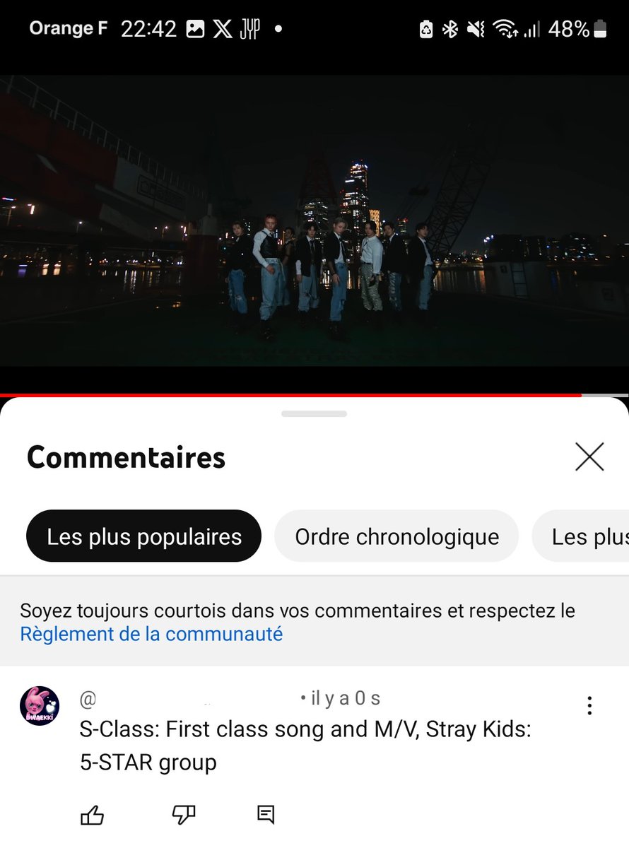 ChangbinGlobal's tweet photo. Thanks @HANglobal_, I'm in (a bit late...)! ^^'
→ Watch the MV https://t.co/3IHmj6rRms
→ Leave a comment
→ Grab a screenshot
→ Post it with the hashtag #StrayKids #S_CLASS
→ Your turn @SEOCHANGBIN1M @ChangbinBrasil ♡ https://t.co/5QG5leKIH3