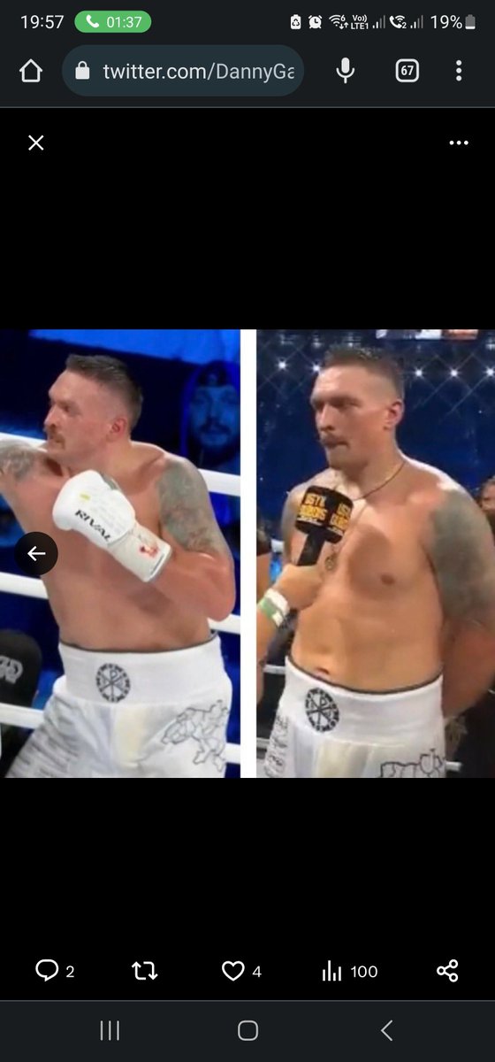 GarethL20's tweet photo. @TonyBellew Point taken but his shorts was above the navel during the fight https://t.co/fWAhOz3jRG