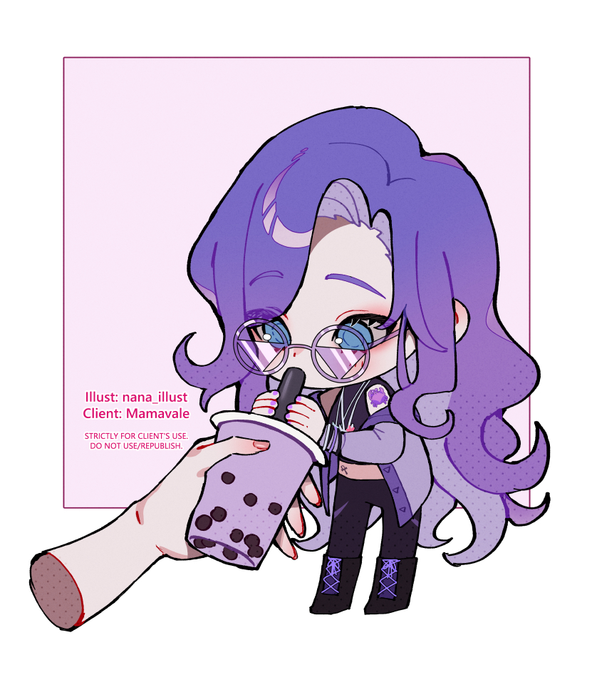 「Boba Sippy for Mamavale  」|Nana 🌸のイラスト