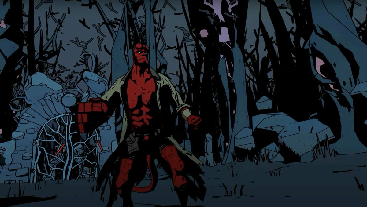 GeekNative's tweet image. A new trailer has just dropped for Hellboy Web of Wyrd, and it looks like an awesome game – we’ve also learned it’s due to be released on October 4th. Spooky season!  buff.ly/3QYY3Fm #HellboyWebofWyrd #Hellboy