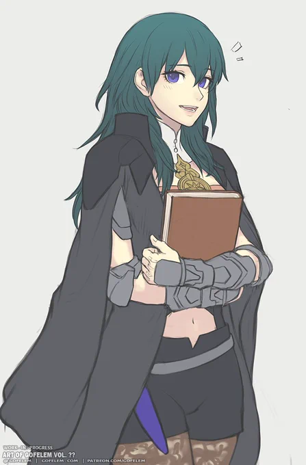 Professor Byleth wip #FireEmblem #FE3H #ファイアーエムブレム 