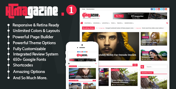stylelibreview's tweet image. HTmagazine - WordPress Newspaper Magazine Blog Theme
stylelib.org/htmagazine-wor…
#bbpress #blogmagazine #buddypress #favotheme #games #newseditorial #newspaper #themeforest #wordpress #blog #viral #magazine #fashion #review
