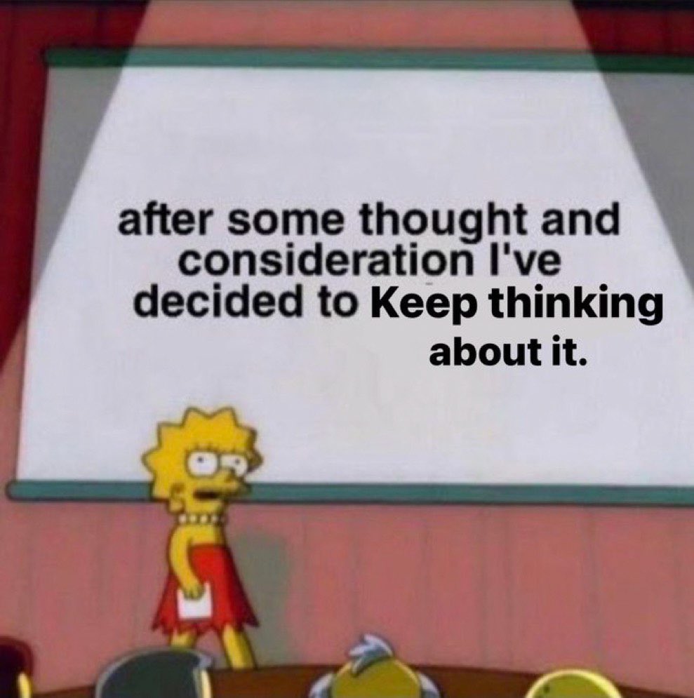 No one:

Virgo: