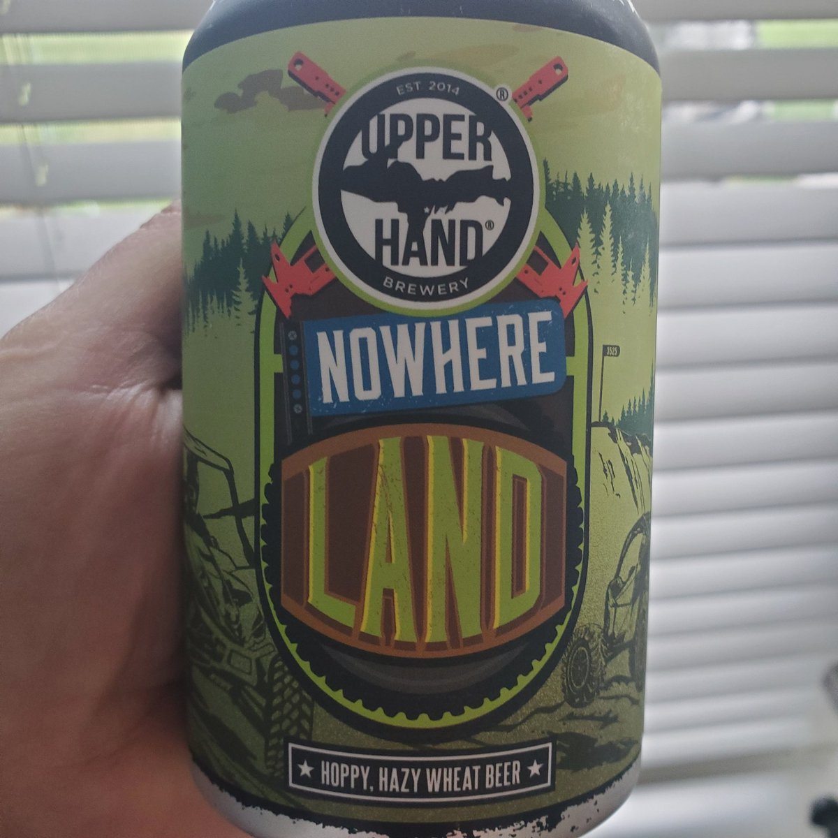 Another tasty <a href="/UpperHandBeer/">Upper Hand Brewery</a> smuggled down to VA!