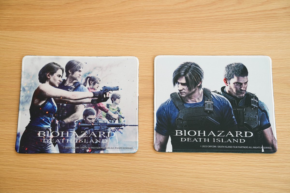 バイオハザード クリス レオン マウスパッド RED 東京タワー