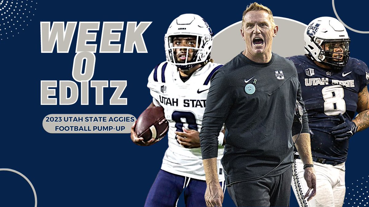 The 2023 Utah State Aggies Football Pump Up Video is out now!🤠

Link🔗youtu.be/MXElkv8dygE

Can the Aggies repeat as MWC Champs?