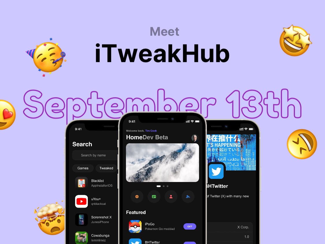 iTweakHub tweet media