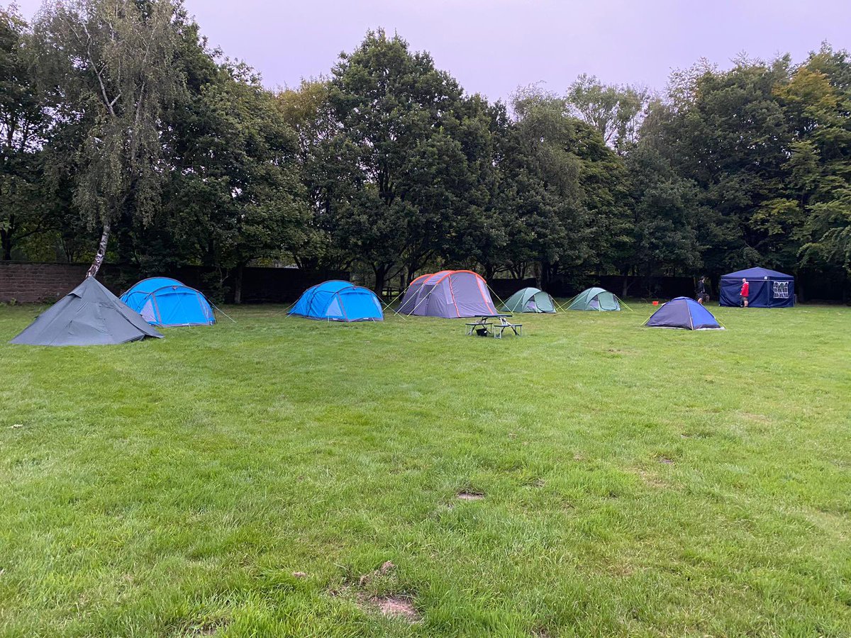KYAdventurers's tweet photo. Summer Camp Day 1: Settling into their accommodation, firelighting and backwoods cooking in the wind and rain. Plenty of sleep required tonight for an energetic day ahead tomorrow… #adventurers #camping https://t.co/wQ9R0PwJMm