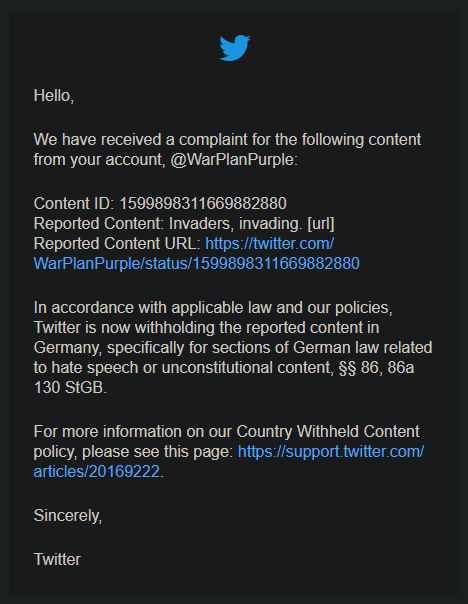 WarPlanPurple tweet media