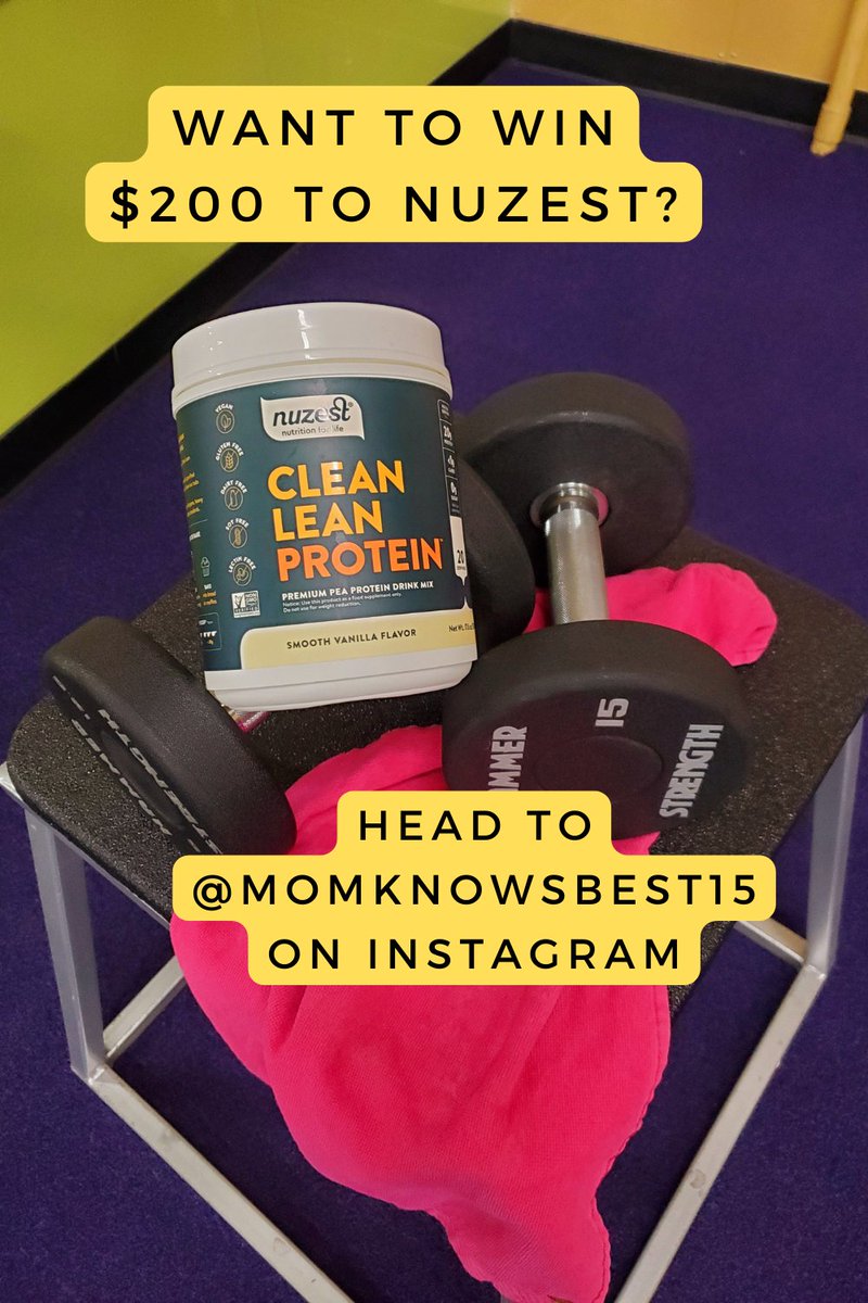 momknowsbest15's tweet photo. Want to win a $200 Nuzest gift card? Head to my IG account @momknowsbest15
for the giveaway or enter here ~ https://t.co/XTGUQY8Ywl #Nuzest #momknowsbest15 #giveaway #nuzestcoupon #nuzestcode #plantbasedprotein #nuzestgiveaway https://t.co/zVfDmgMhEJ