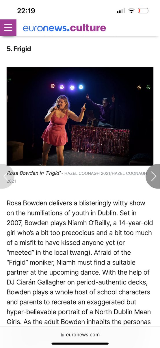 Thank you so much to <a href="/euronewsculture/">Euronews Culture</a> for name us as one of their top 5 shows of #edfringe this year! Such a lovely bit of news to get on you last day at the fringe 🤩🤩🤩

euronews.com/culture/2023/0…