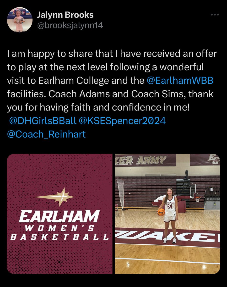 Way to go Jalynn! Keep ‘em coming!