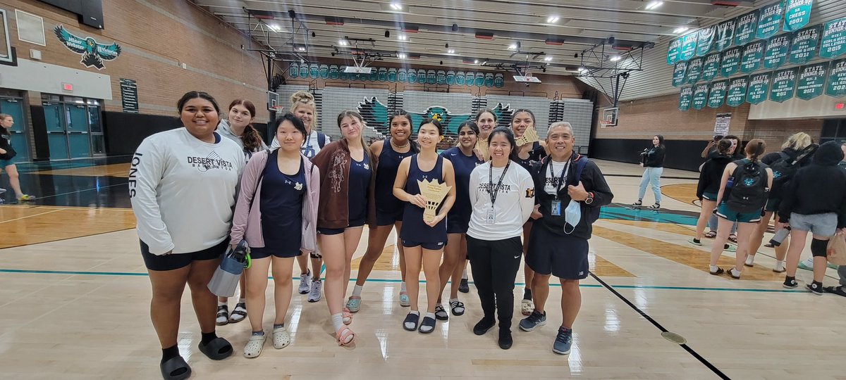 Desert Vista took 2nd Place at The Flying Feathers Tournament‼️🏸