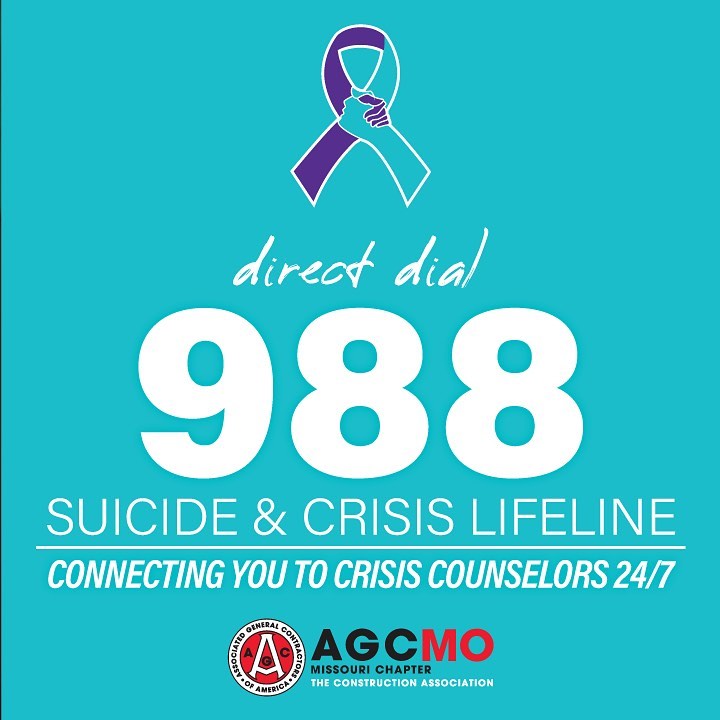 A friendly reminder from AGCMO that #youarenotalone 💙 💜 
If you are struggling, are worried about a loved one or a co-worker, call 988 and a mental health professional will be available to listen.
#mentalhealthmatters #HOPE