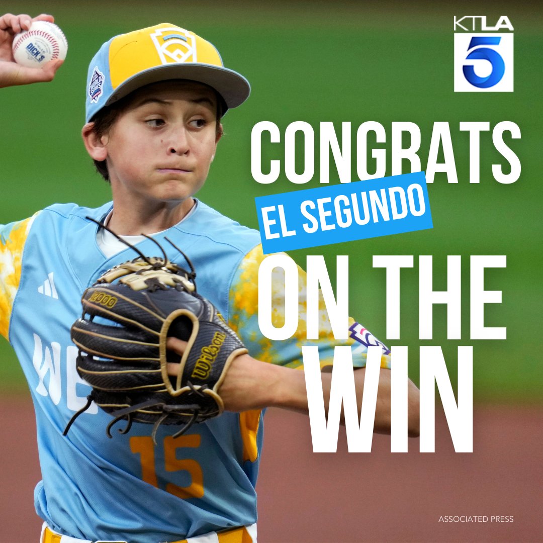 #BREAKING: THE EL SEGUNDO 12U ALL STARS ARE LITTLE LEAGUE WORLD SERIES CHAMPIONS!
