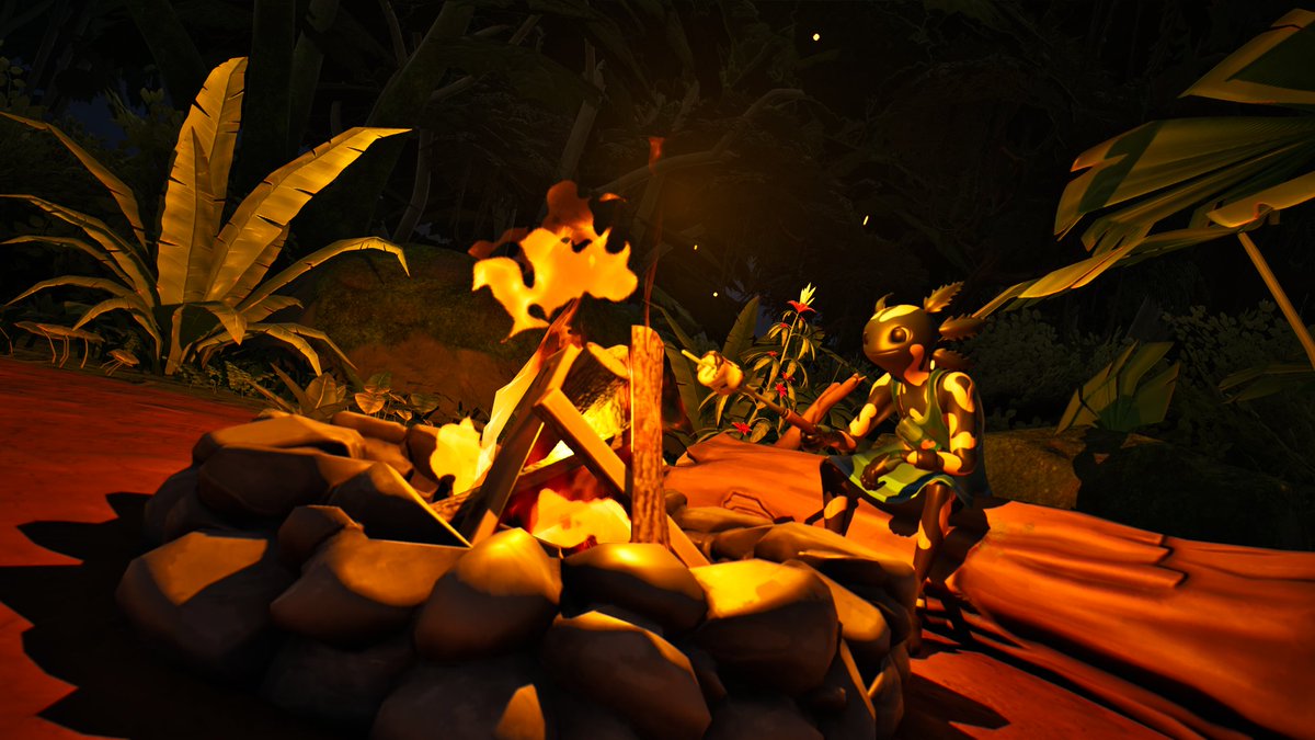 AxoMaster's tweet image. Axo on a camp making marshmallows
#Fortnite #FortniteArt #FortniteFanArt