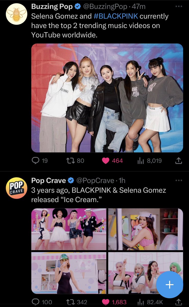 sgnewsxox0's tweet photo. It’s a #SELPINK day 🍦❤️ https://t.co/6p6pRaCJQG