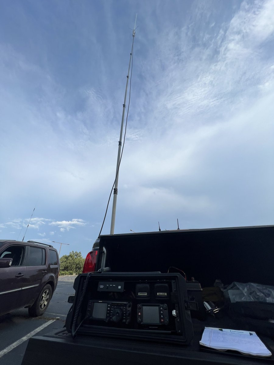 joedom's tweet photo. Fayette County (GA) Amateur Radio Club monthly VHF simplex net on 146.535 MHz - NCS yours truly KI4ASK with KD4CHW #hamradio #FT897 #FT991 https://t.co/UXbpc9sdew