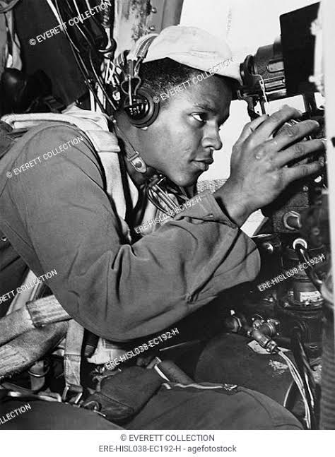 B-29?の黒人パイロット 