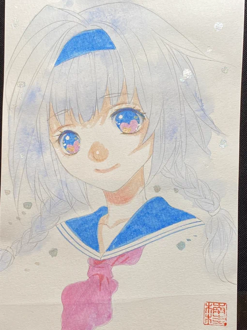 この夏初めて参加のお台場ギャラリー展もあと一週間残りわずかとなりました。たくさんアナログ絵描きました。楠はあと一枚額縁原画ともしかしたらまだドローイング4枚残っているのかな?ぜひ一度ギャラリーにお立ち寄りくださいませgallery21 |  #BASEec  