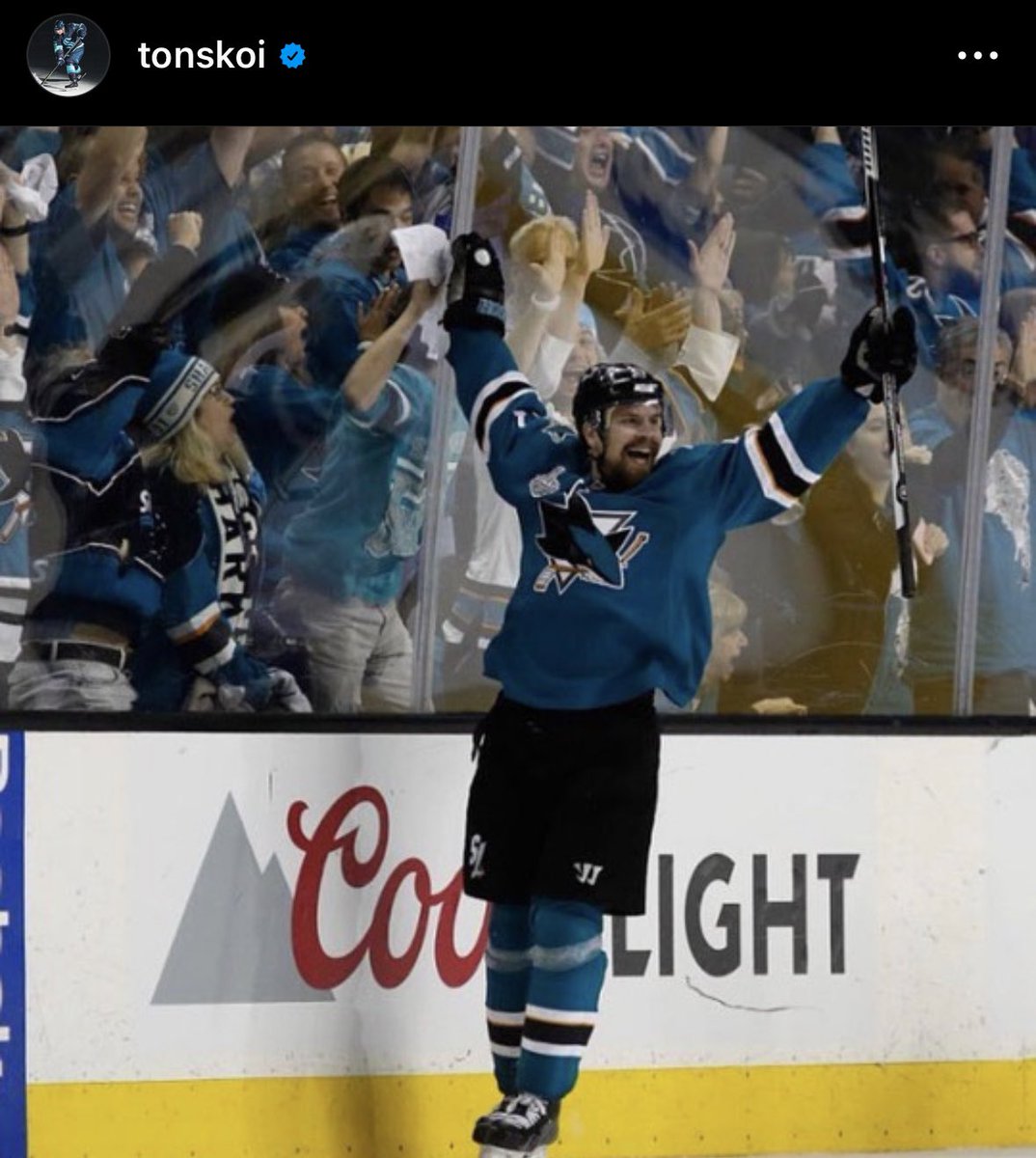 FriedgeHNIC's tweet photo. Via Instagram, Joonas Donskoi — who played 474 NHL games for San Jose, Colorado &amp; Seattle — announces his retirement. Donskoi suffered a concussion in the 2022-23 preseason and did not play in the regular season. https://t.co/1L9lK9j5dT