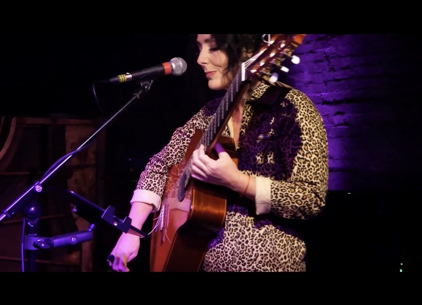 ChLuVibration's tweet photo. This is is darling #Loopstation and #electroclassical guitar. Oh and my favourite handmade #heels from Bilbao. And vintage #leopardskin boilersuit ;) Check out the full highlights ๐ https://t.co/42ZkL2VWGv https://t.co/Cq5hoqyYxg