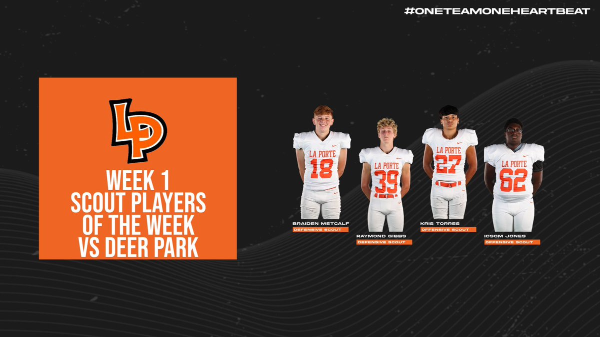 LPDawgsFootball's tweet photo. Scout Team Players of the Week! #OneTeamOneHeartbeat https://t.co/dsYLAPbVRU