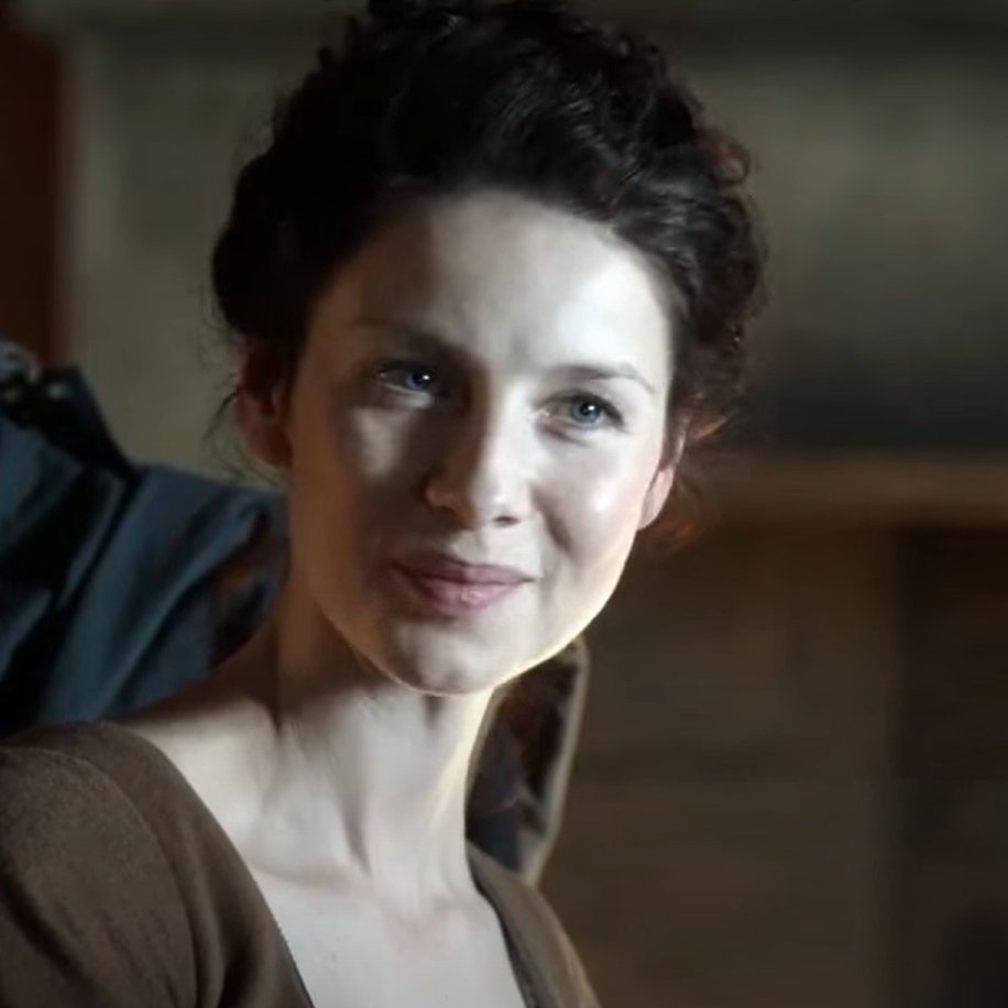 Ok quiz time, no cobwebs in Outlander brains! Who is Claire looking at? To make it a little more challenging, these are from deleted scenes...