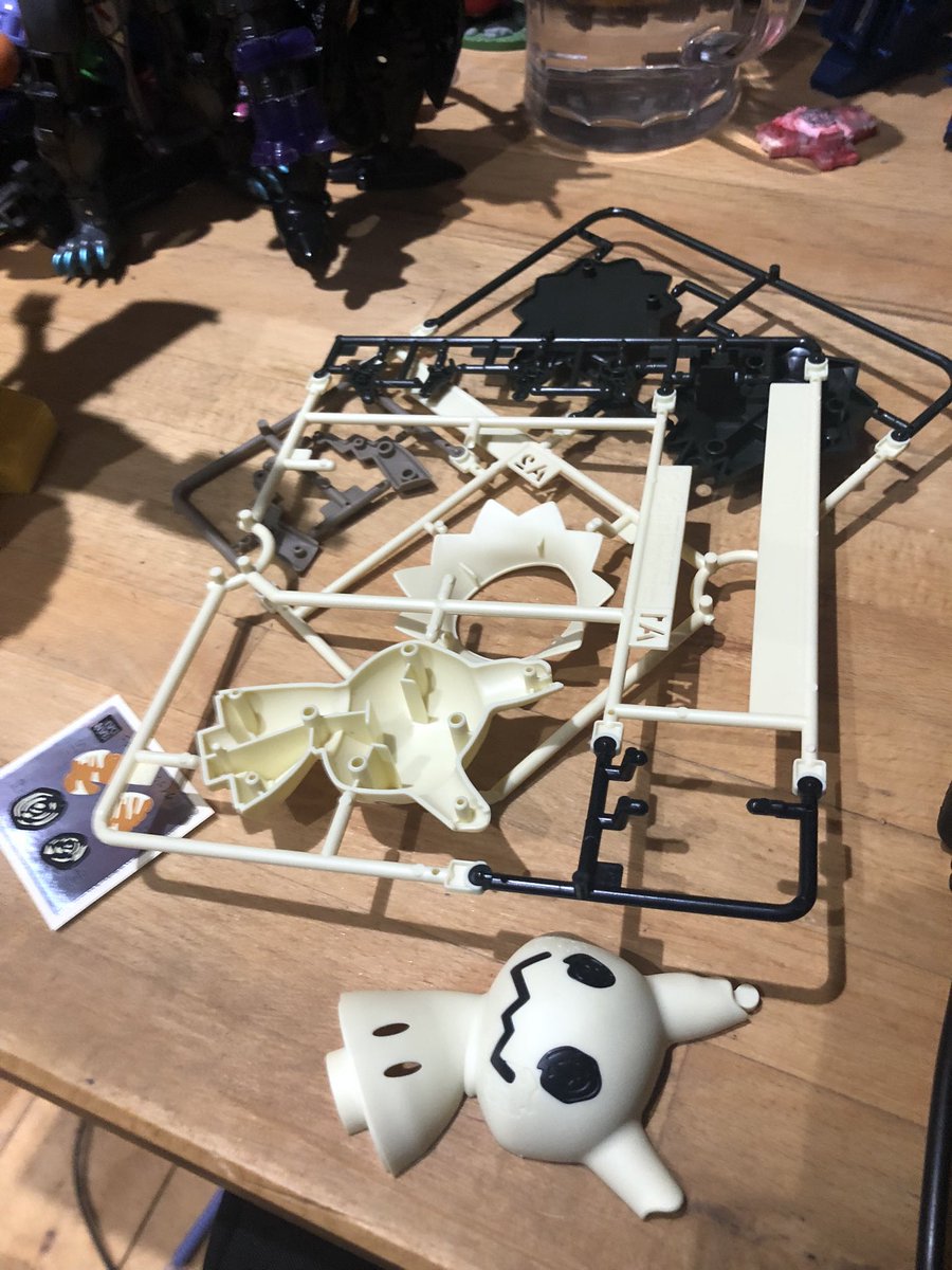 Speed_Freak01's tweet photo. thought i’d try and recapture some of that TFN Magic by building this mimikyu kit, signed by the lovely @LKamOfficial! https://t.co/HwKeIByJNy
