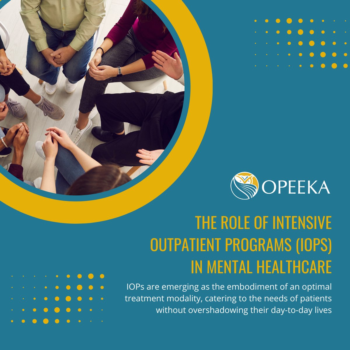 In this blog post, we'll delve deep into the mechanics of IOPs, exploring their advantages over traditional treatment methods and understanding their potential in shaping a more inclusive, affordable, and holistic future for mental healthcare. 

lnkd.in/gww-hiTv