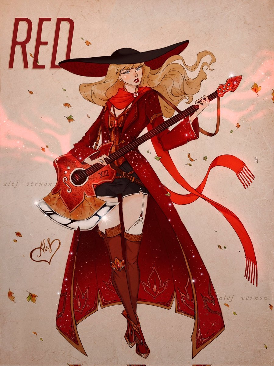 Just another drawing of Tay inspired by her outfit during All too Well/Red Act at the eras tour ❤️🍂
 
I hope you like it ♡