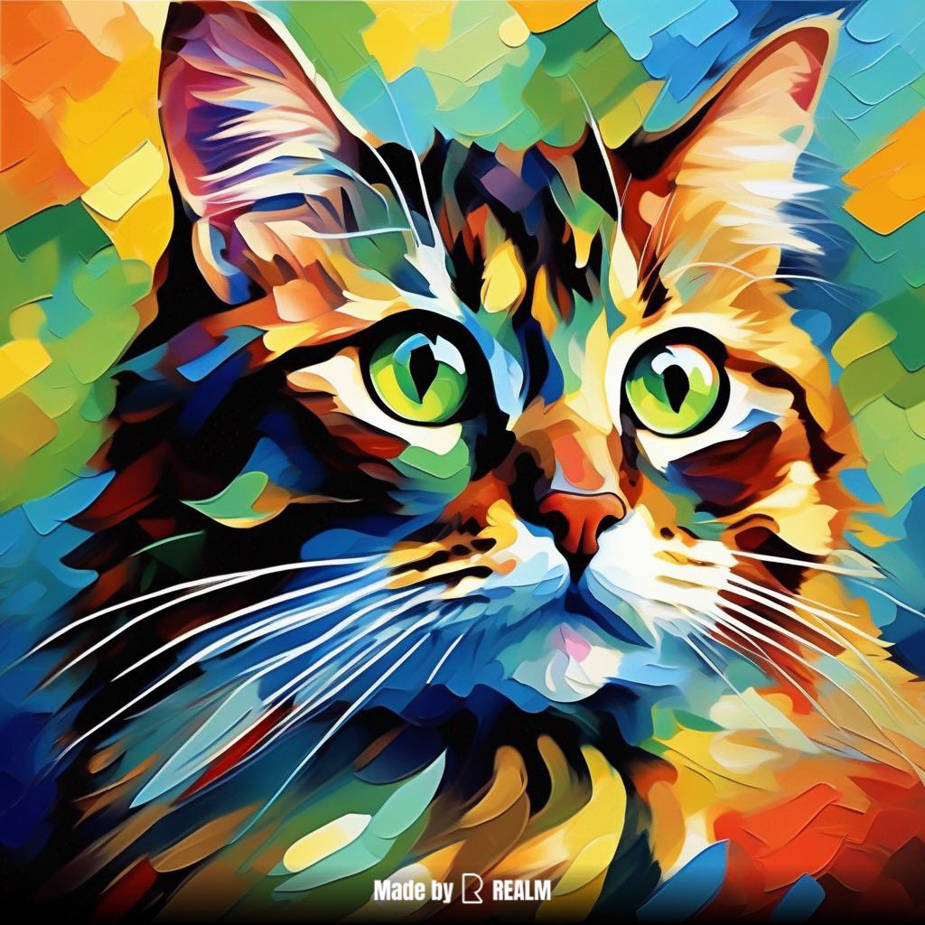 ralphomo1's tweet photo. Thanks to @umesh_ai I got to use run this prompt on #RealmAI @joinrealmai @congxing what do you think about this painting?
I created with Realm Stable Diffusion XL v1.0 😌 https://t.co/deVAURwFN4