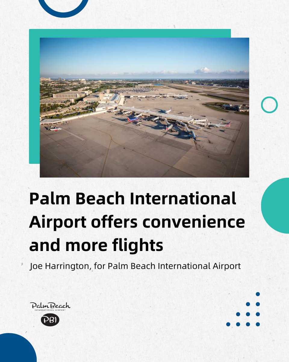 flyPBI's tweet image. PBI is a great option for the Treasure Coat! Easy. Convenient. Less Stress.  🌴 ✈️  Check out the entire article on tcpalm.com or click the link on our bio!🗞️

 🔗 in bio for entire article 
 🗞️: @TCPalm 
 ✍️: Joe Harrington 

#FlyPBI #tcpalm #treasurecoast