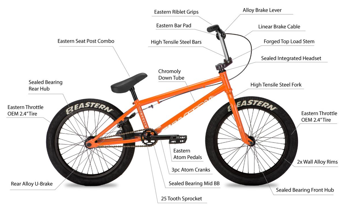 Check the specs on the orange/chrome #EasternJavelin 
#easternbikes #easternbmx #bmx
#bmxbrand #bmxbike #bmxbikes #bmxride #bmxrider #bmxstreet #bmxpark #bmxdirt #bmxlife #bmxlifestyle #bmxfreestyle